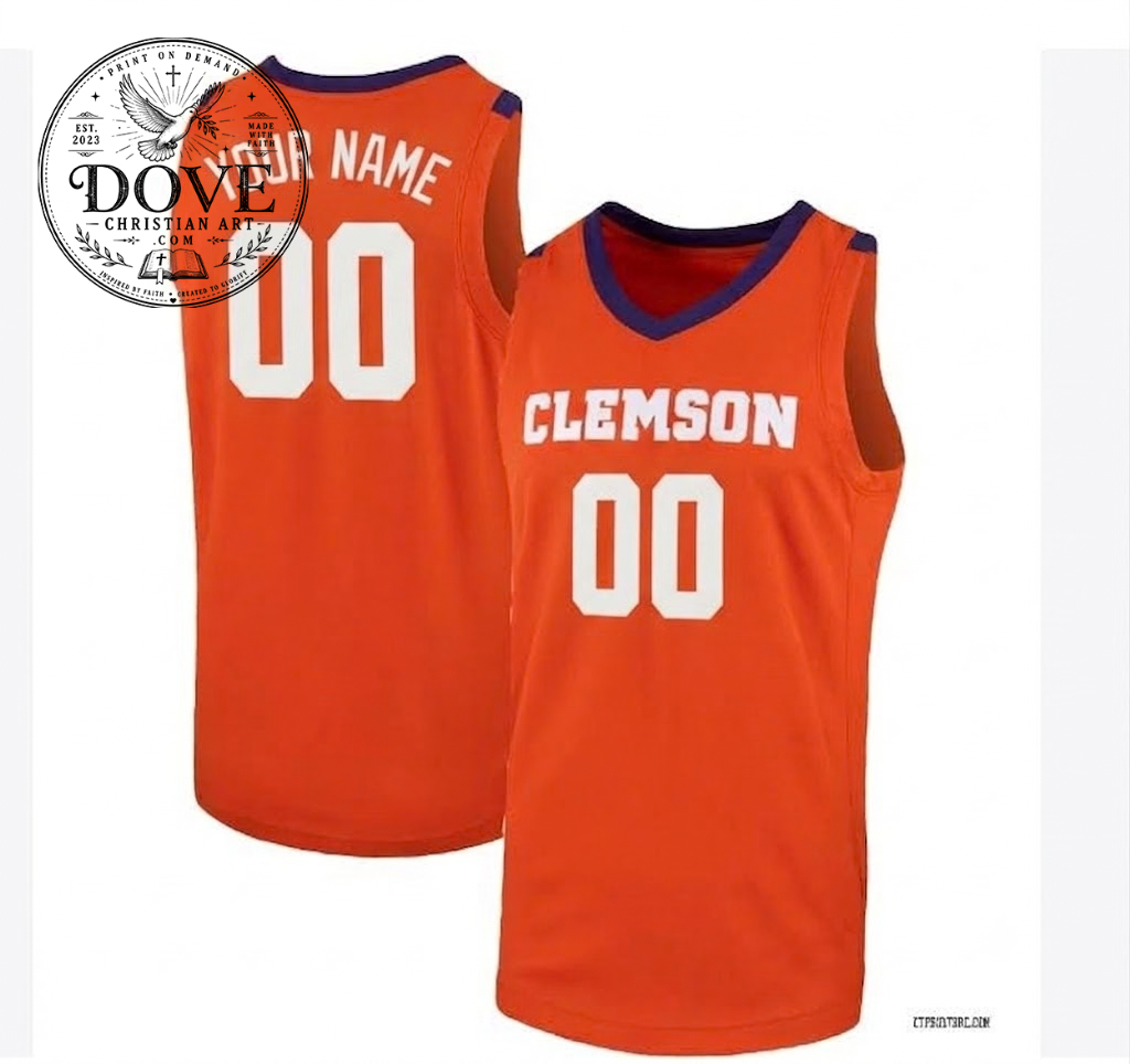 Clemson Tigers Basketball Jersey, Clemson Basketball Jersey