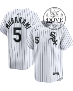 Munetaka Murakami Chicago White Sox Murakami Jersey, #5 Pinstripe Baseball Jersey