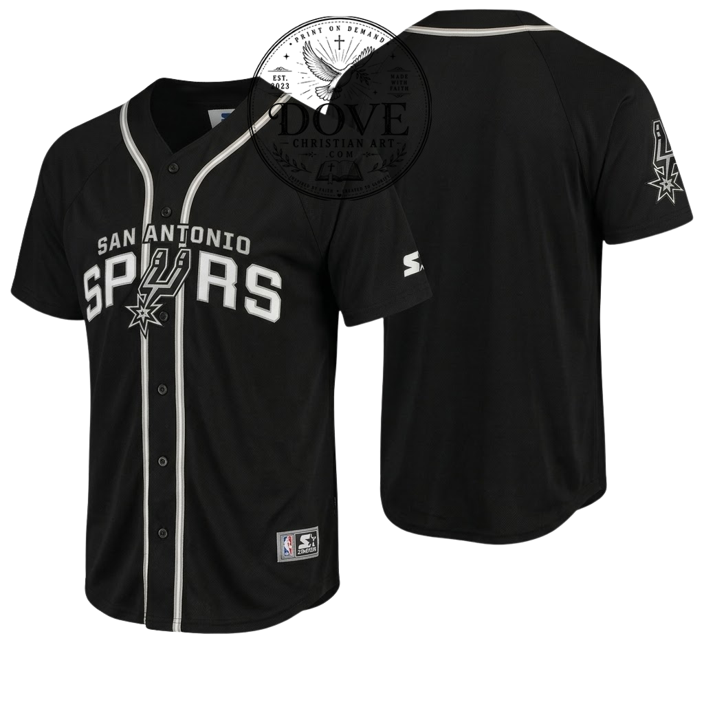 San Antonio Spurs Baseball Jersey
